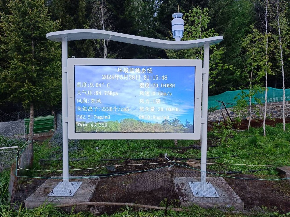 高智能負氧離子監測站應用案例展示